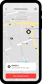 Screenshot of AudioKey 3 app.