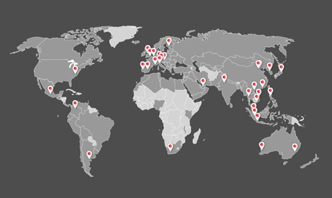 Supporto in tutto il mondo