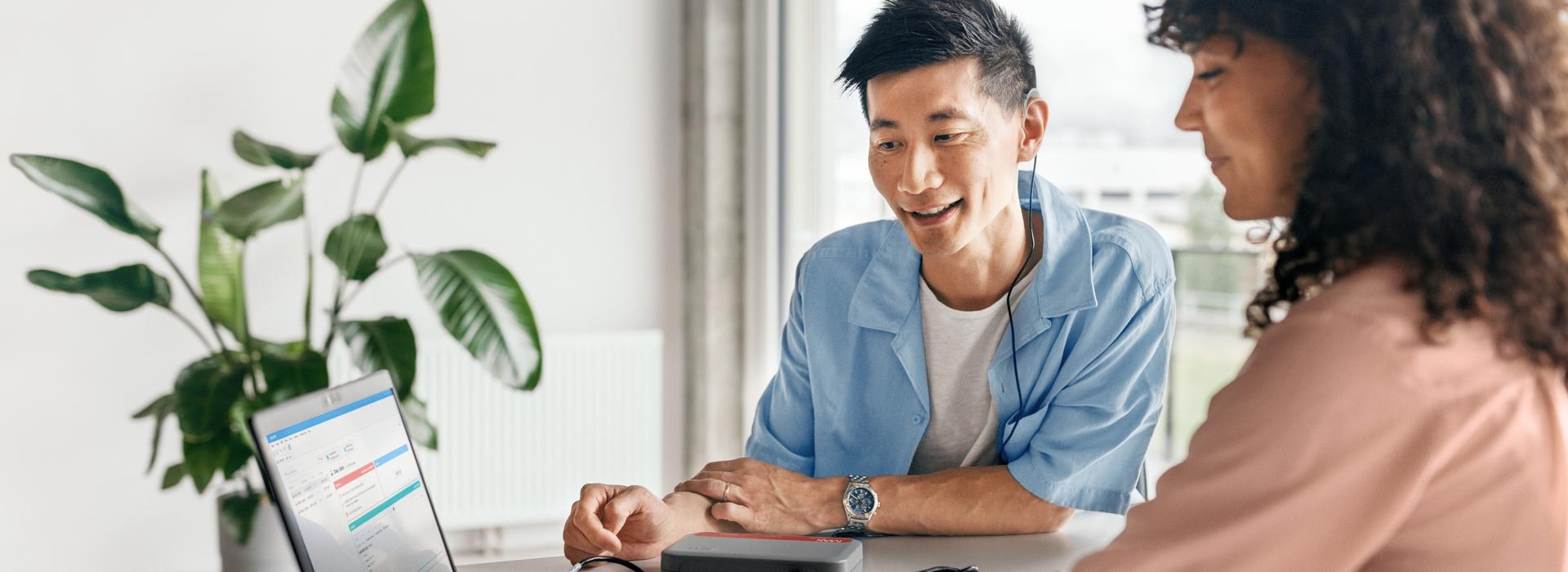 CI fitting with audiologist