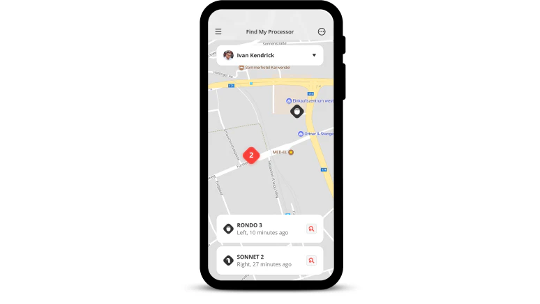 AudioKey 3-app brugerprofil