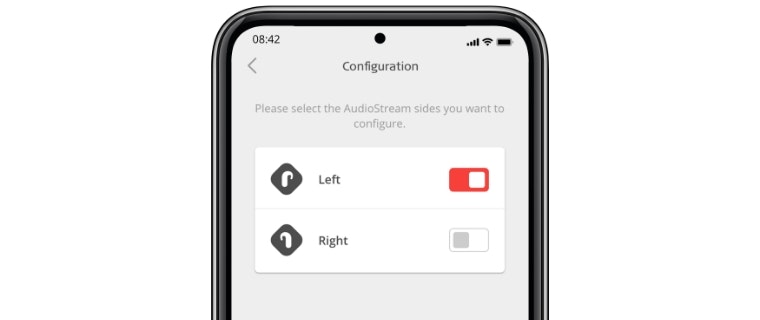AudioStream Configuration Android AudioStream Configuration Android