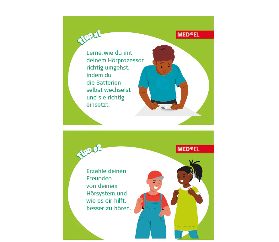 Unterstuezung von Kinder